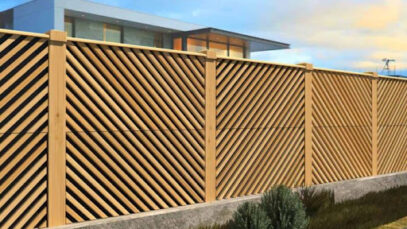 cloture bois originale