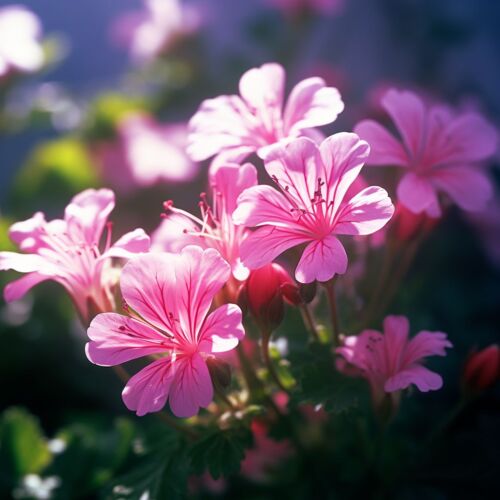 beaux géranimus façon grand mère